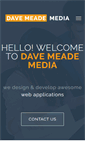 Mobile Screenshot of davemeademedia.com